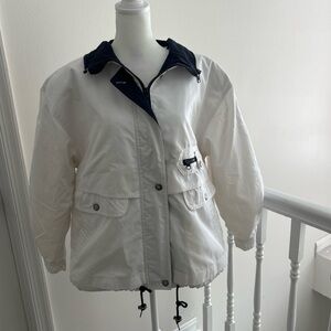 White and Navy Jacket